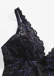 Body med glittergarn, bonprix