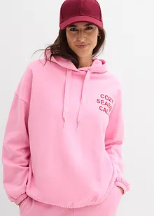 Oversized sweatshirt i 100% bomull, bonprix