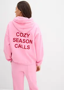 Oversized sweatshirt i 100% bomull, bonprix