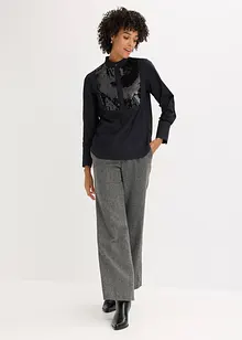 Tunika med paljetter, bonprix