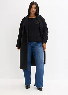 Genser med hullmønster, bonprix