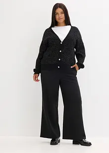 Strikkejakke av lett viskosemiks, bonprix