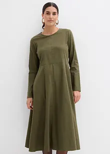 Kjole i 100% bomullsflanell, bonprix