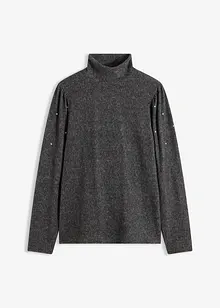 Fleecegenser i lett viskosemiks, bonprix