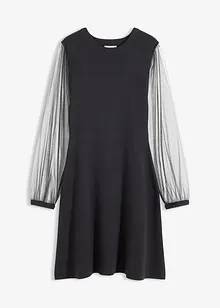 Strikkekjole av lett viskosemiks, bonprix