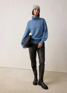 Pologenser med merinoull, bonprix