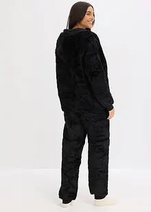 Loungewear-kosedress i pilé, bonprix