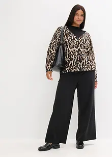 Jacquard strikkejakke, bonprix