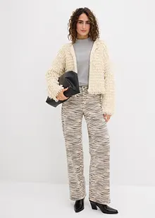 Twillbukse i elastisk bomullsmiks, bonprix