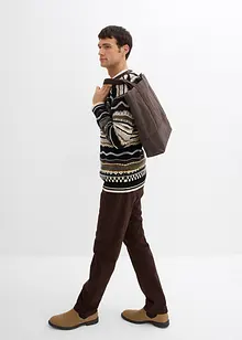 Grovstrikket genser i 100% bomull, bonprix