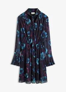 Kjole i myk mesh, bonprix