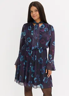 Kjole i myk mesh, bonprix