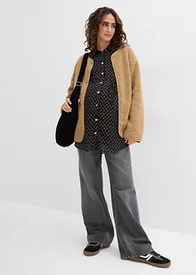 2-i-1-skjorte i chiffon for gravide, bonprix