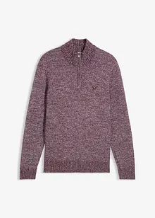 Half zip genser med bomull, bonprix