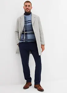 Genser med rutemønster, bonprix