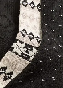 Termosokker med mykt frottéfôr (3-pack), bonprix