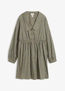 Skjortekjole i bomullsmateriale, bonprix