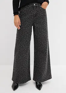 Wide Leg-jeans Mid Waist, bonprix