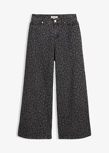 Wide Leg-jeans Mid Waist, bonprix