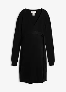 Strikket mammakjole i omslagsmodell, bonprix