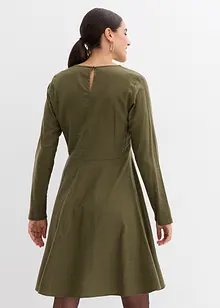 Flanellkjole av 100% økologisk bomull, bonprix