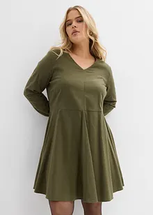 Flanellkjole av 100% økologisk bomull, bonprix