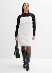 Minikjole med fint paljettbroderi, bonprix