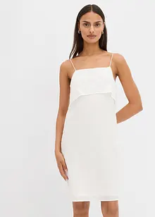 Minikjole med fint paljettbroderi, bonprix