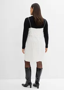 Minikjole med fint paljettbroderi, bonprix