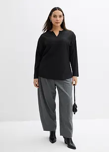 Plissert topp, bonprix