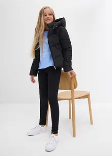 Varmende leggings i elastisk bomullsmateriale (3-pack), bonprix