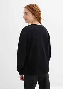 Sweatshirt i 100% økologisk bomull, bonprix