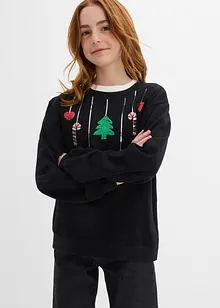 Sweatshirt i 100% økologisk bomull, bonprix