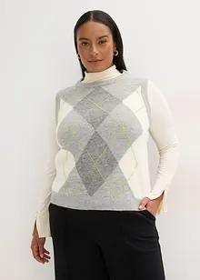 Strikket vest, bonprix