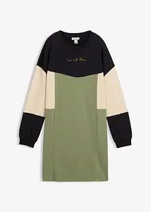 Sweatkjole i 100% bomull, bonprix