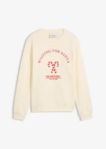 Sweatshirt i 100% økologisk bomull, bonprix