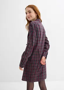 Skjortekjole av flanell, bonprix