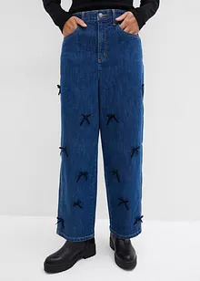 Barrel jeans High Waist, komfortlinning, bonprix