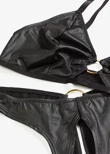 Bralette og stringtruse ouvert (2-delt sett), bonprix