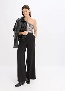 Asymmetrisk topp med cut-out, bonprix