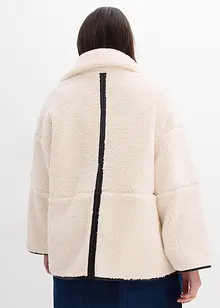 Oversized jakke i pilefleece, bonprix