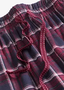 Vevd pyjamasbukse i flanell, leveres med gavepose, bonprix