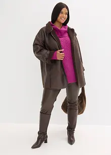 Kabelstrikket genser, bonprix