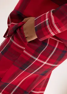 Vevd pyjamas i flanell, bonprix