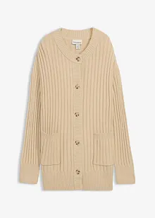 Cardigan i myk viskosemiks, bonprix