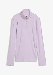 Ribbestrikket topp i myk viskosemiks, bonprix