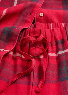 Vevd pyjamas i flanell, bonprix
