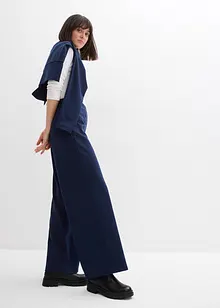 Bukse i behagelig Punto di Roma-materiale med vide ben, bonprix