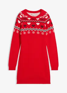 Strikket kjole, bonprix