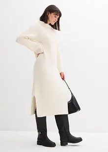 Ribbestrikket kjole, bonprix